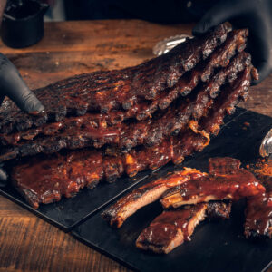 HICKORY SMOKED BBQ RIBS