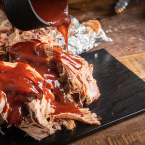 Hickory Smoked BBQ Pulled Pork Shoulder